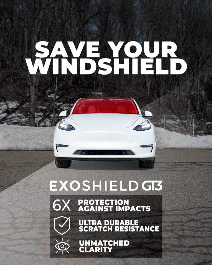 tesla exoshield windshield protection in redmond wa