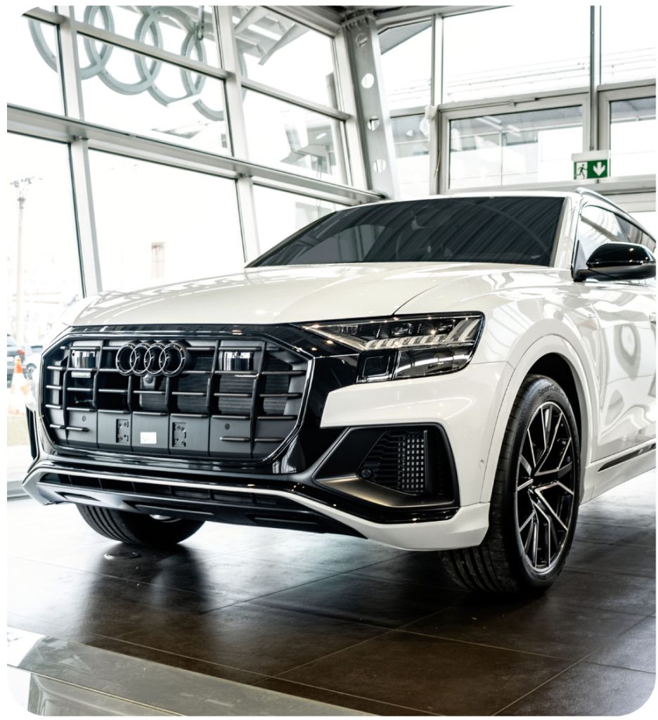 The best car window tinting service in Everett Washington 1 Audi with car window tint installed in Everett, Washington